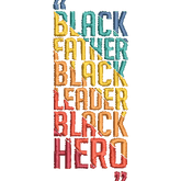 Black-Father-Black-Leader-Black - Father Embroidery Design - FineryEmbroidery